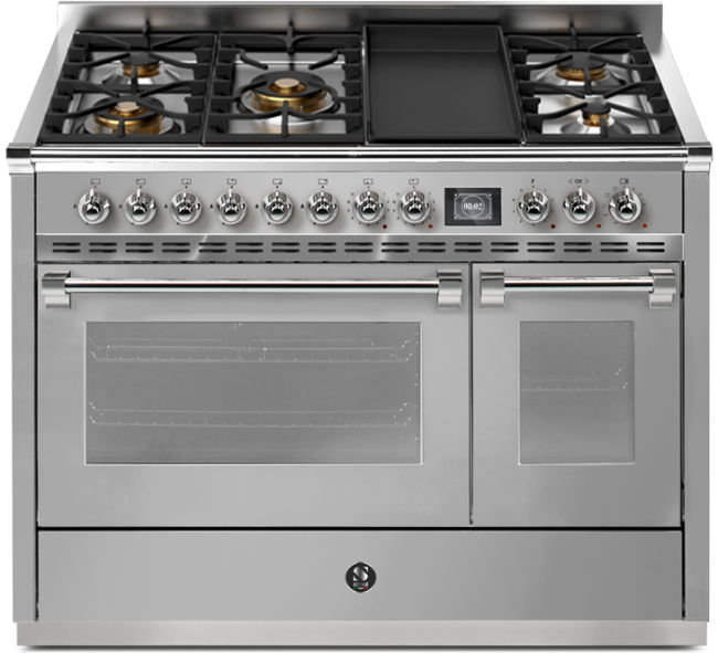 stainless steel range