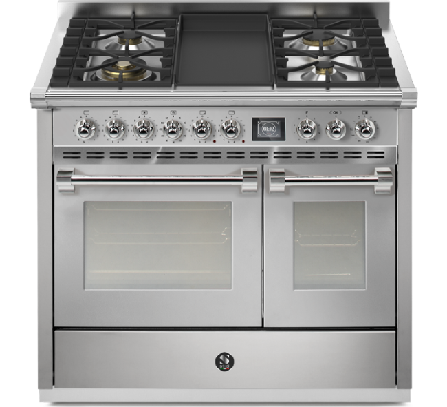 stainless steel range